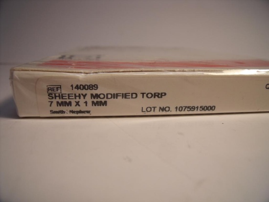 SMITH & NEPHEW 140089 SHEEHY MODIFIED TORP 7MM X 1MM!