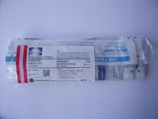 CAREFUSION 7799RIN BAG OF 2 PINK/RED INTUBATION MODULES!