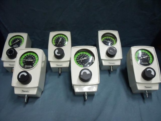 LOT OF 5 UNTESTED THORACIC SUCTION REGULATORS