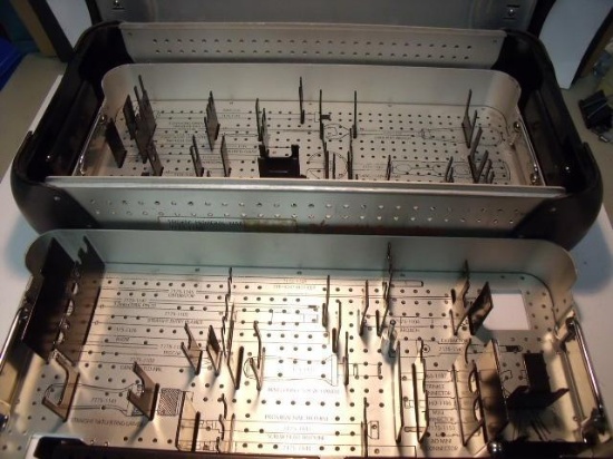 EMPTY SMITH AND NEPHEW 7175-1150 TRIGEN HUMERAL NAIL INSTRUMENT TRAY !