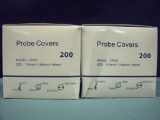 TWO BOXES OF 200 EACH MINDRAY (400 TOTAL) SMARTEMP PROBE COVERS