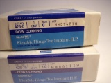 DOW CORNING 426-70 & 426-0 BAG OF 2 FLEXIBLE TOE IMPLANT SIZE 0 & 7-0!
