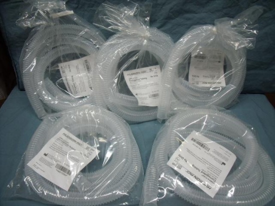 LOT OF 5 NEW HUDSON CORR-A-FLEX CORRUGATED TUBING 72 INCH