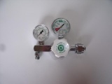 WESTERN MEDICA UNTESTED OXYGEN REGULATOR WITH 2/ GAUGES!