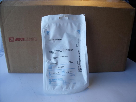 MERIT MEDICAL K08-01907 NEW OLD STOCK FLUID MGT KIT!