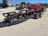 4 Bale Individual Dump Round Bale Trailer