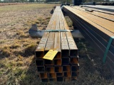 25pcs 2in Sq Tubing 14 Guage 24ft