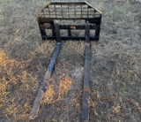 60in Quick Attach Pallet Forks