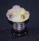 Embossed Puffy Floral lamp