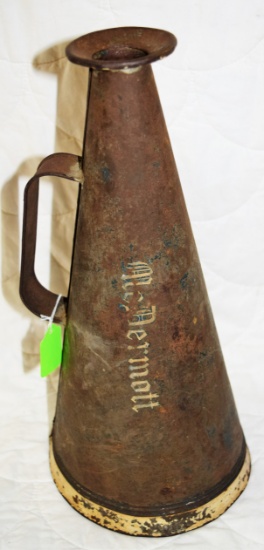 1800's Fire Chief Trumpet