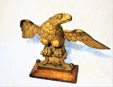 Early Cast Iron Architectural Eagle