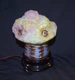 Embossed Puffy Floral lamp