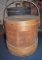 19th Century Firkin Bucket - signed