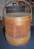 19th Century Firkin Bucket - signed