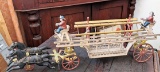 Kenton CI Horse Drawn Fire Ladder Wagon