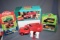 Group lot of Ertl Coca-cola stake truck & other soda die cast trucks