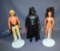 Vintage 1978 Star Wars Luke, Leah & Darth Vader 12