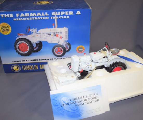 Franklin Mint LE 1/12 scale Farmall Super A Precision Model