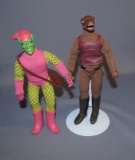 1974 Mego Green Goblin & Star Trek Gorn Alien Action Figures