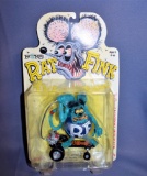 2000 Ed Roth Rat Fink Action Figure on Skateboard