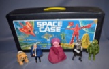 Vintage Space Case w/ 5 Battlestar Galactica  action figures