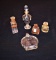 Lot of small perfume bottles