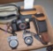 Canon Sure Shot camera & misc. items