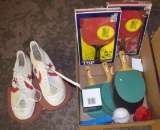 Converse & Vintage ping pong paddles