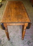 Old drop-leaf table