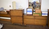 Vintage Bassett Furniture Twin Bedroom Set