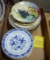 Hand painted plates