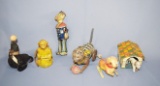 Miscellaneous Box Lot  of tin toys