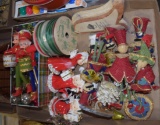 Vintage Christmas box lot