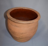 Early Pennsylvania Redware pot