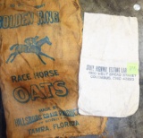 Burlap & flour bags