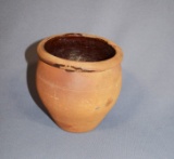 Early Pennsylvania Redware pot