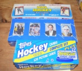 Group of hockey cards