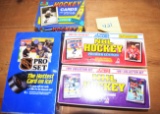 Group of hockey cards