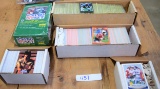 Group of football cards