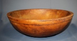 Lg wooden bowl 