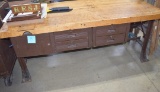 Work Bench with Tool Drawers