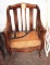 Old wooden rocker