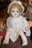 Old composition doll 23