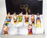 Christopher Radko Snow White & 7 Dwarfs ornament set