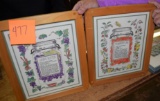 Framed pictures