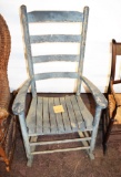 Old painted rocker