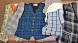 Vintage vests w/ Pendleton