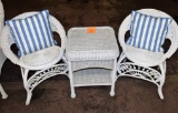 3 pieces of wicker furniture PICK UP ONLY