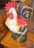 Large ceramic rooster 22