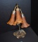 3 Light Waterlily Repro Lamp (17